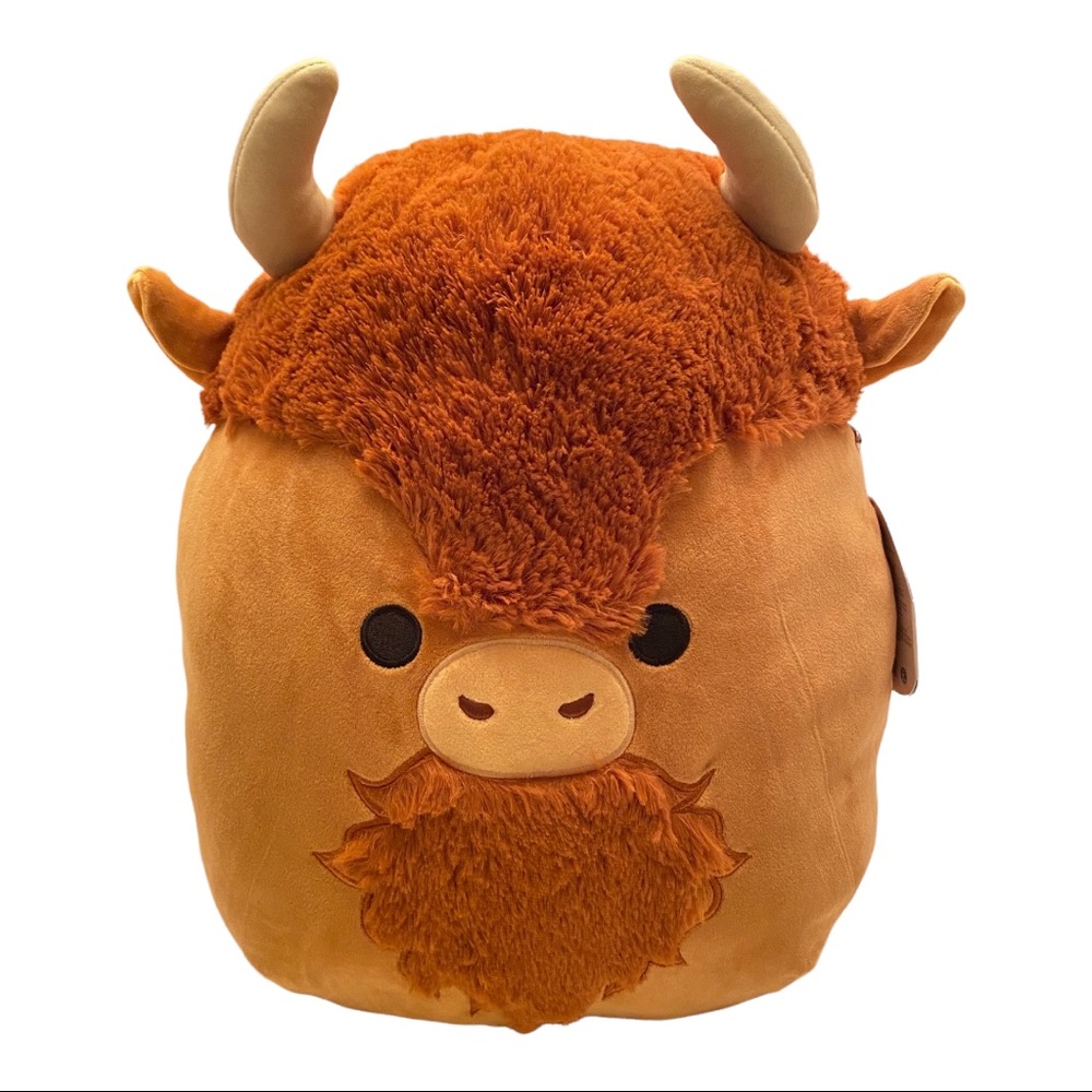 Squishmallows Cow Dunkie Highland Cow